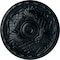Ekena Millwork Amelia Ceiling Medallion (Fits Canopies up to 4 1/8"), Hand-Painted Night Shade, 15 3/4"OD x 5/8"P CM16AMNSF - alternate 1
